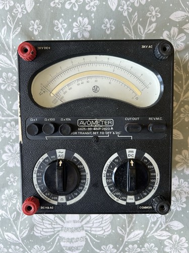 Avo avometer model mkv - avo, 8