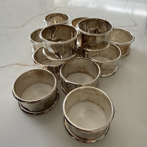 Sterling silver napkin - silver,
