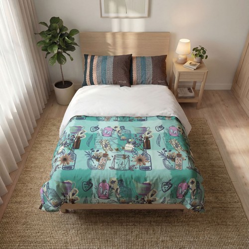 Bed doona cover malibu - doona-cover,