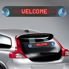DC 12V LED Car Rear Window