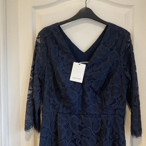 Jigsaw lace overlay dress - lace,
