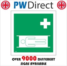 FS086 STRETCHER SIGN PATIENT