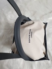Sophie Hulme Grey Cube leather