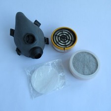 Vintage Single Cartridge Face Mask Respirator (Filter Rubber BS2091 Type B Dust)