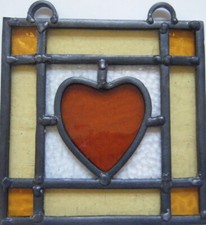 stained glass panel with
