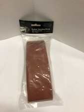 FMT 4045 70 x 225mm Rubber Rubbing Block Sanding Block - Use with Wet/Dry Paper