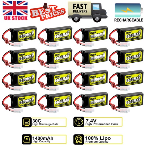 1400mah lipo battery - 2s, 7.4v