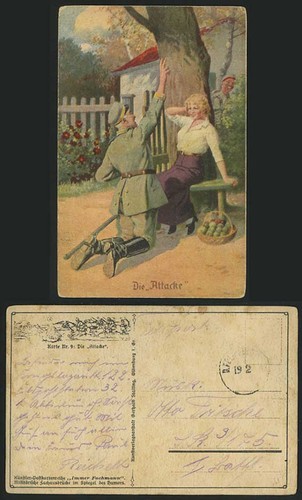 Die attacke soldier woman - die,