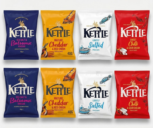 Kettle chips mixed box 24 - of,