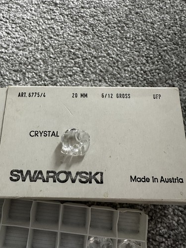 Swarovski crystal elephant - crystal,