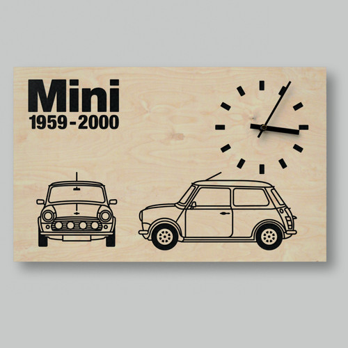 Classic mini clock motive - classic,