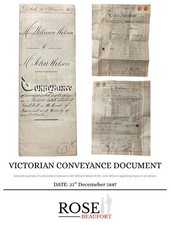 1887 Victorian Conveyance