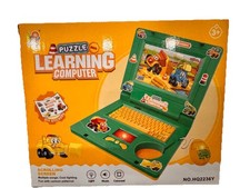 Kids Learning Laptop Educational LED Music Electronic Simulation Computer Toy uk