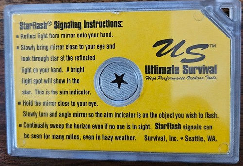 Ust starflash signaling mirror - ust,