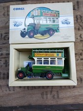 Vintage CORGI Thornycroft Public Transport Bus NORFOLK 96992