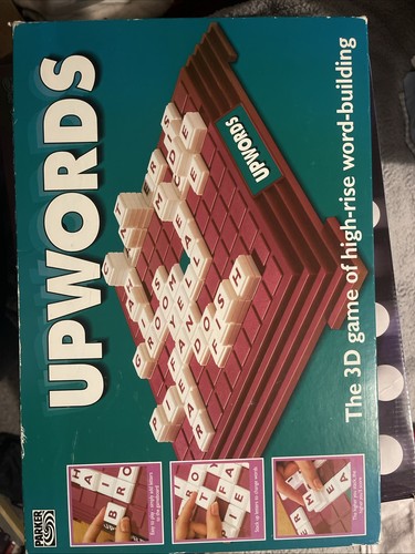 Upwords board game parker - board,