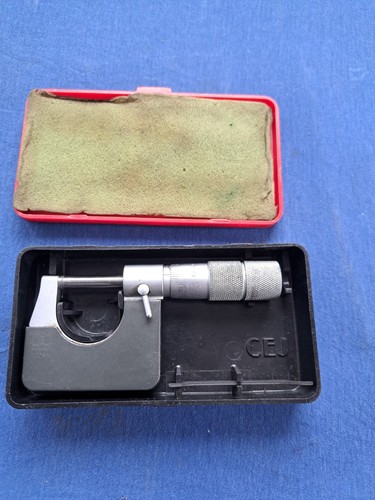 Cej micrometer 25mm - 0,