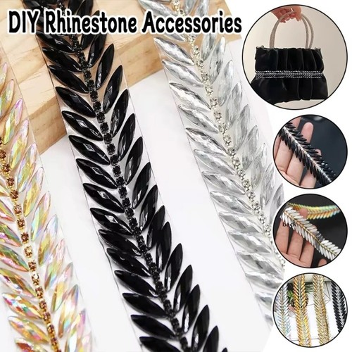 1yard rhinestone ribbon hot - rhinestone,