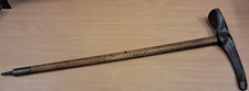 Antique Swiss Climbing Ice Axe Gebr Andenmatten Schweiz Saas Almalgel