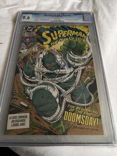 Superman man steel - steel, cgc
