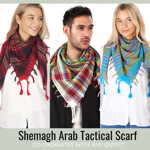 Multicolour shemagh keffiyeh - shemagh,