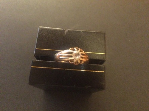 Gents diamond gypsey ring - gents,