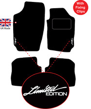 Tailored Carpet Car Mats to fit Skoda Fabia MK1 1999 to 2007 Unique LE logos