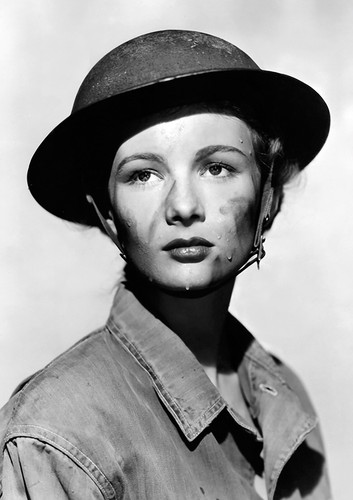 Veronica lake monochrome photo - monochrome,