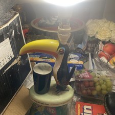 1950s carlton ware Guinness Toucan Lamp - rare vintage item 