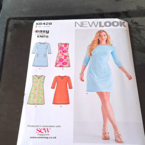New look k6428 easy dress - easy,