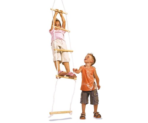Kids rope ladder climbing - kids,