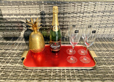 60'S VINTAGE RED ROSE GOLD