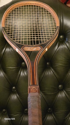 Vtg head amf wooden tennis - head,