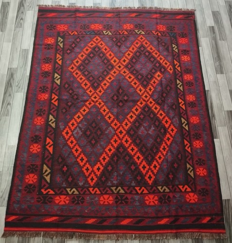Tribal handmade afghan - tribal,