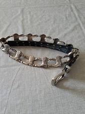 Metal Cowgirl / Cowboy Boot Western Belt