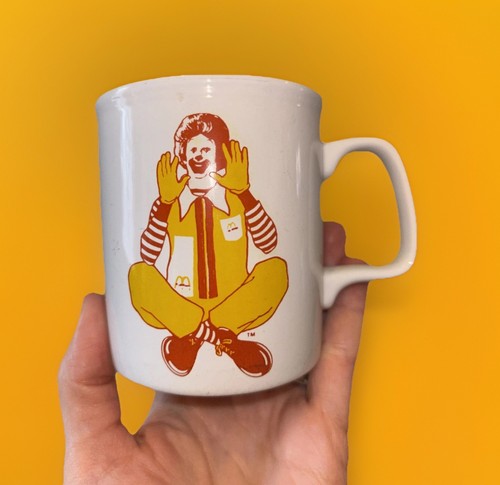 Vintage mcdonald ronald - mcdonald’s,