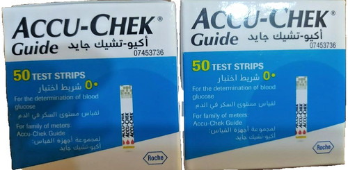 Accu chek guide blood - 50,