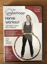 New & Sealed The Powerhoop Home Workout DVD (2016) Kerry Ferguson