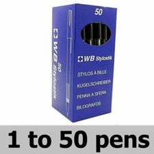 STYLOSTIK BLACK PENS Biro
