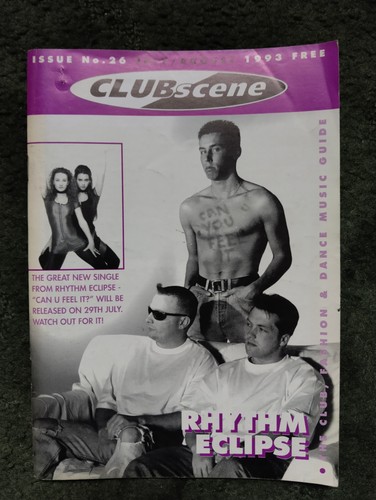 Clubscene magazine - magazine, (scotland)