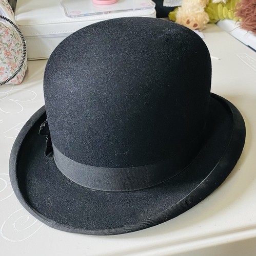 Dunn black felt - felt, bowler