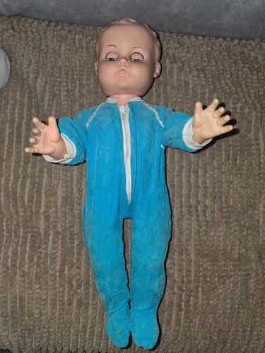 Vintage rosebud baby doll made - rosebud,