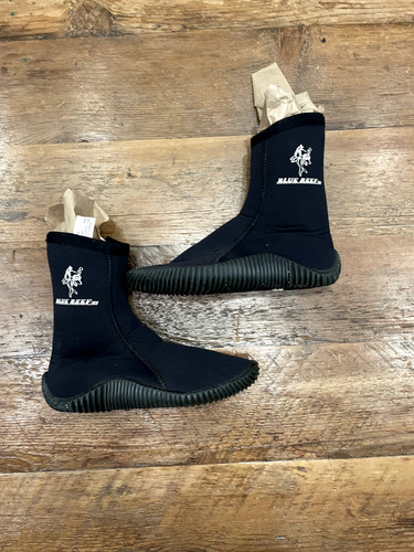 Blue reef wetsuit booties - blue,