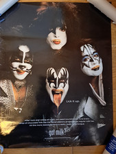 Kiss poster Got Milk promo poster full size