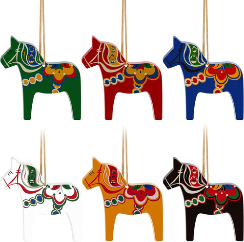 Dala horse swedish christmas - dala,