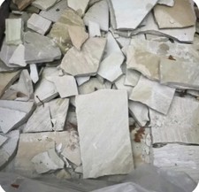 Crazy Paving, Mint Fossil, 5m2