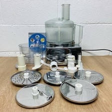 Magimix Cuisine System 4100 Food Processor Blender with Accessories Bundle Set