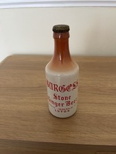 Burgess ltd of Luton Stone Ginger Beer bottle unopened.