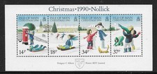 Iom 1990 christmas - iom, m/s