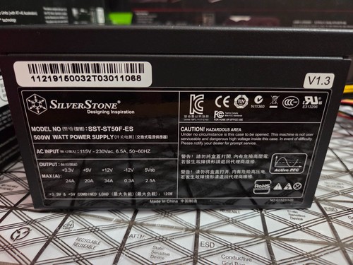 Silverstone sst st50f - silverstone, 500w
